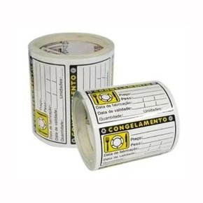 Etiqueta Data Congelamento C/ 250 Unidades Reidma