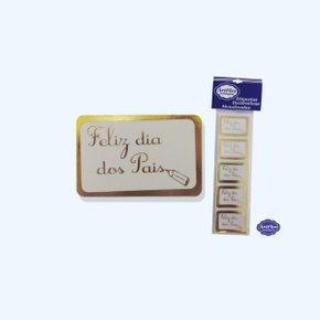 Etiqueta Feliz Dia dos Pais C/ 100 Unidades Artflex