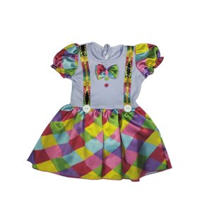 Fantasia Palhaça Tam PP Nº3 Ref 2977 Jeitinho Anjo