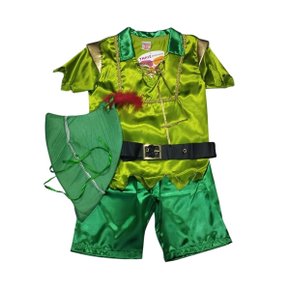 Fantasia Peter Pan Tamanho M Thais Confecções