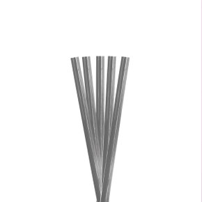 Fecho Prático Metalizado 100 Unidades Prata 11cm Cromus