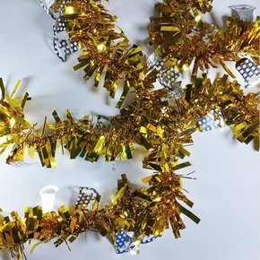 Festão Dourado com Sinos 9cm X 2m Natalino Neotrentina