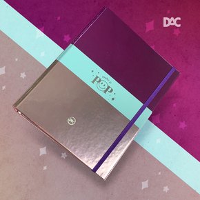 Fichário Argolado Colegial Pop Rosa e Pink Metalizado DAC