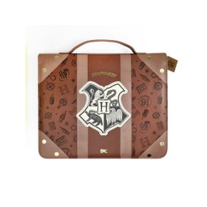 Fichário Argolado Universitário 48 Folhas Maleta Hogwarts Harry Potter DAC