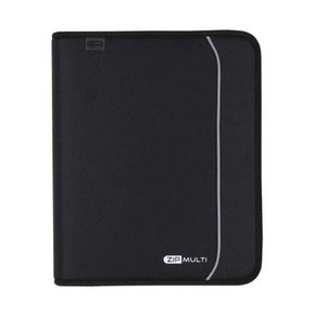 Fichário Argolado Univ Preto Com Zíper Zip Tilibra