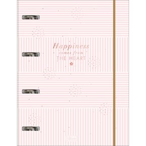 Fichário Argolado Univ Soho Rosa Poá Branco Tilibra