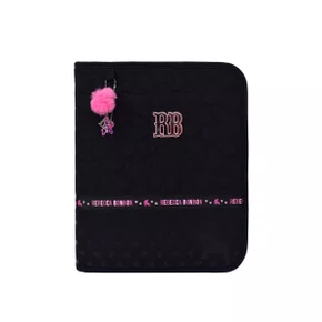 Fichário Preto com Zíper 48 Folhas Rececca Bonbon DAC