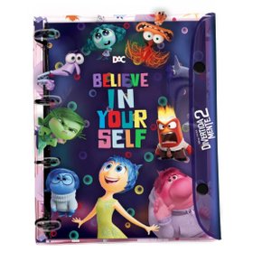 Fichário Universitário Capa Plástica Divertidamente DAC