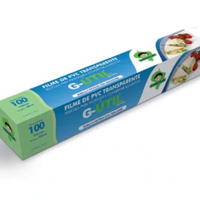 Filme PVC 28cm x 100m Refil Garufilme