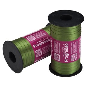 Fita Cetim 06mm Verde Militar Cor 249 C/ 100m Progresso