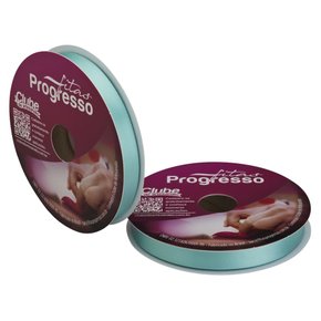 Fita Cetim 15mm Azul Tiffany Cor 247 C/ 50m Progresso