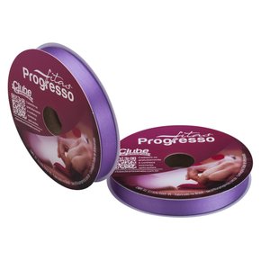 Fita Cetim 15mm Lilás Escuro Cor 356 C/ 50m Progresso