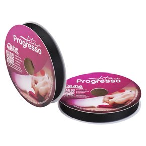 Fita Cetim 15mm Preto Cor 219 C/ 50m Progresso