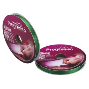 Fita Cetim 15mm Verde Bandeira Cor 217 C/ 50m Progresso