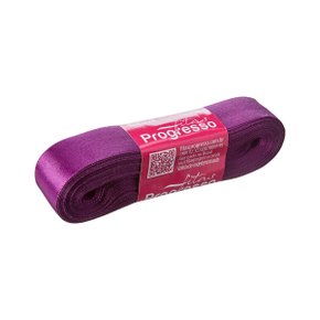 Fita Cetim 22mm Roxo Cor 675 com 50m Progresso