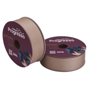 Fita Gorgurão Laço 38mm Avelã Cor 2001 Rolo C/ 40 Metros