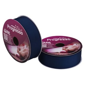 Fita Gorgurão Laço 38mm Azul Marinho Cor 215 C/40m