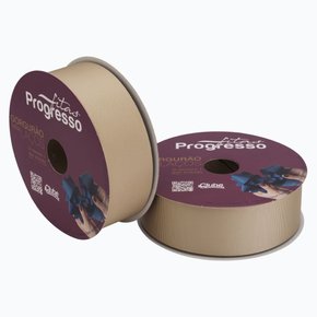 Fita Gorgurão Laço 38mm Bege Cor 236 Rolo 40m Ph