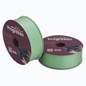 Fita Gorgurão Laço 38mm Verde Menta Cor 232 Rolo 40 M Ph