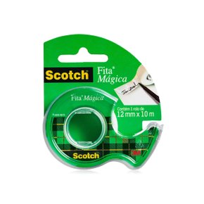 Fita Mágica Scotch 12mmx10m com Dispensador 3M