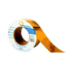 Fita Metaloide 15mm Laranja com 50m LA