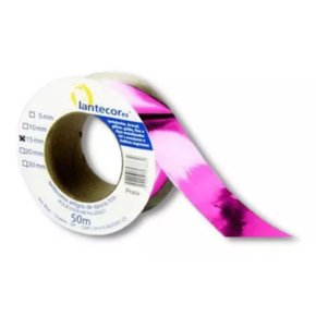 Fita Metaloide 15mm Pink com 50m LA