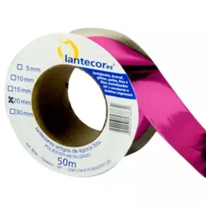 Fita Metaloide 20mm Pink C/ 50m Sonatal