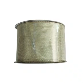 Fita Ouro Listras Ouro 63mm Aramada Ref 1030843 Rolo 9,14 M Cromus