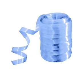 Fitilho Plástico Presente Azul Claro Aquarela C/ 50m