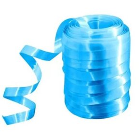 Fitilho Plástico Presente Azul Claro Super Fecho 50 M