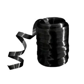 Fitilho Plástico Presente Preto C/ 50m Aquarela