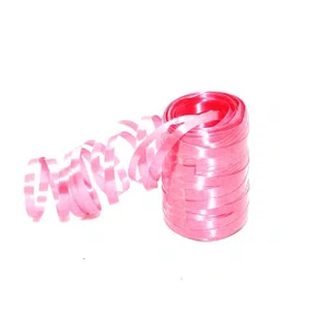 Fitilho Plástico Presente Rosa Médio Aquarela C/ 50m