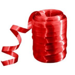 Fitilho Plástico Presente Vermelho Super Fecho 50m