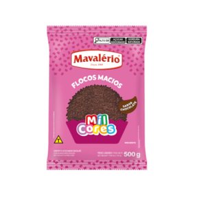 Flocos Chocolate Macio Mavalério 500g