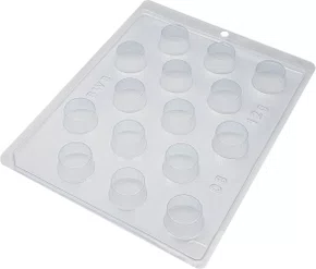 Forma Acetato Bombom Alpino Estrias Cód.8 BWB