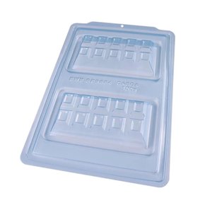 Forma Acetato com Silicone Barra de Chocolate Cód.3680 BWB