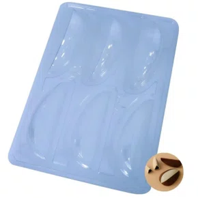 Forma Acetato Silicone Ovo Páscoa Fatias 250g BWB