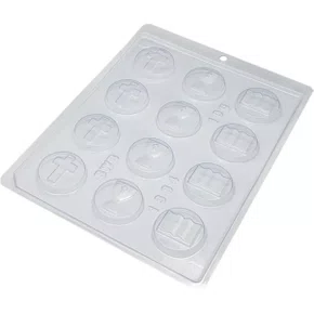 Forma Acetato Simples Cod 1384 Bombom Comunhão BWB