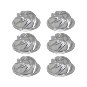 Forma Bolo Vulcao Mini 9cmx3,5cm Ref 0448 C/ 06 Un Caparroz