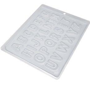 Forma Acetato Bombom Alfabeto Pequeno Cód.708 BWB