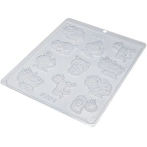 Forma Acetato Bombom Animais da Fazenda Cód.9291 BWB