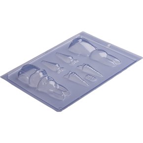 Forma Acetato Coelho Com Cenoura Cód.110 Porto Formas