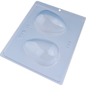 Forma Acetato Silicone Ovo Liso 100 g Cód.48 BWB