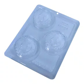 Forma de Acetato com Silicone Pão de Mel Clássico do Coelho Cód.10625 BWB