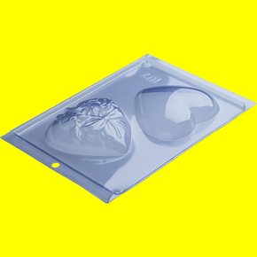 Forma Acetato Coração Florido 200 g Cód.107 Porto Formas