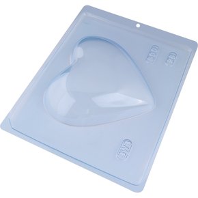 Forma Acetato Bombom Coração Liso 500 g Cód.28 BWB