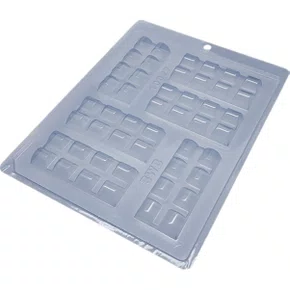 Forma de Acetato Mini Tablete Cód.10027 BWB