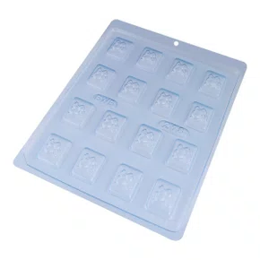 Forma de Acetato Mini Tablete Coelho Cód.218 BWB