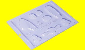 Forma Acetato Partes Coelhinho Cód.438 BWB