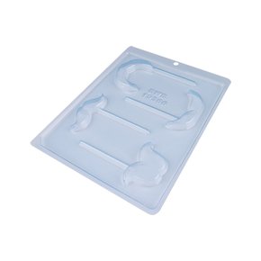 Forma de Acetato Pirulito Bigodes Cód.10366 BWB